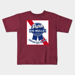 Pabst Blue Ribbon Mullet Kids T-Shirt